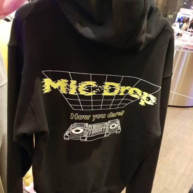 BTS Mic factory Drop Hoodie 03