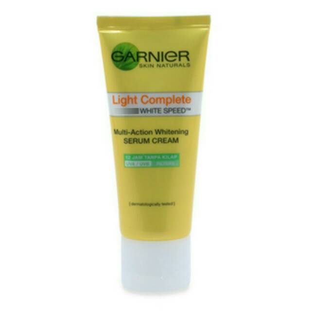 Jual Garnier light complete multi action whitening serum cream