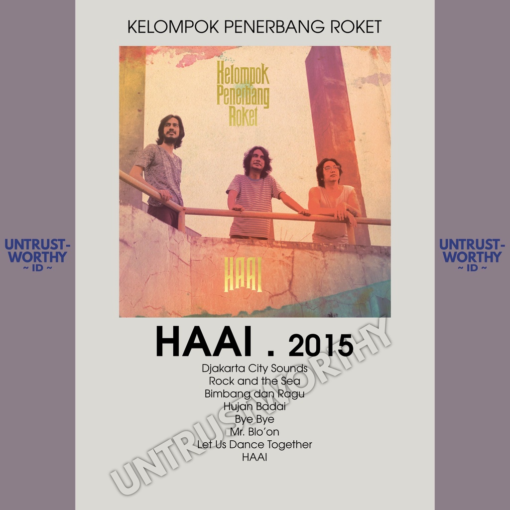Jual Poster Kelompok Penerbang Roket (KPR) Album dan EP Ukuran A5 (4pcs ...