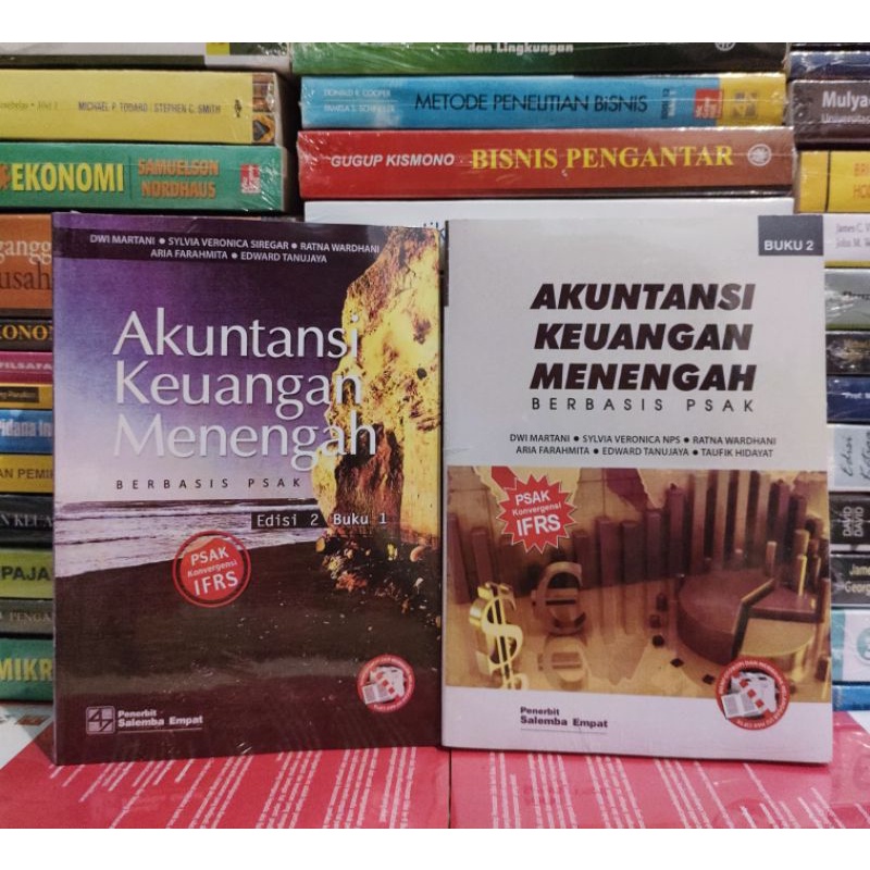 Jual Akuntansi Keuangan Menengah Berbasis PSAK Buku 1 Dan 2 - Dwi ...