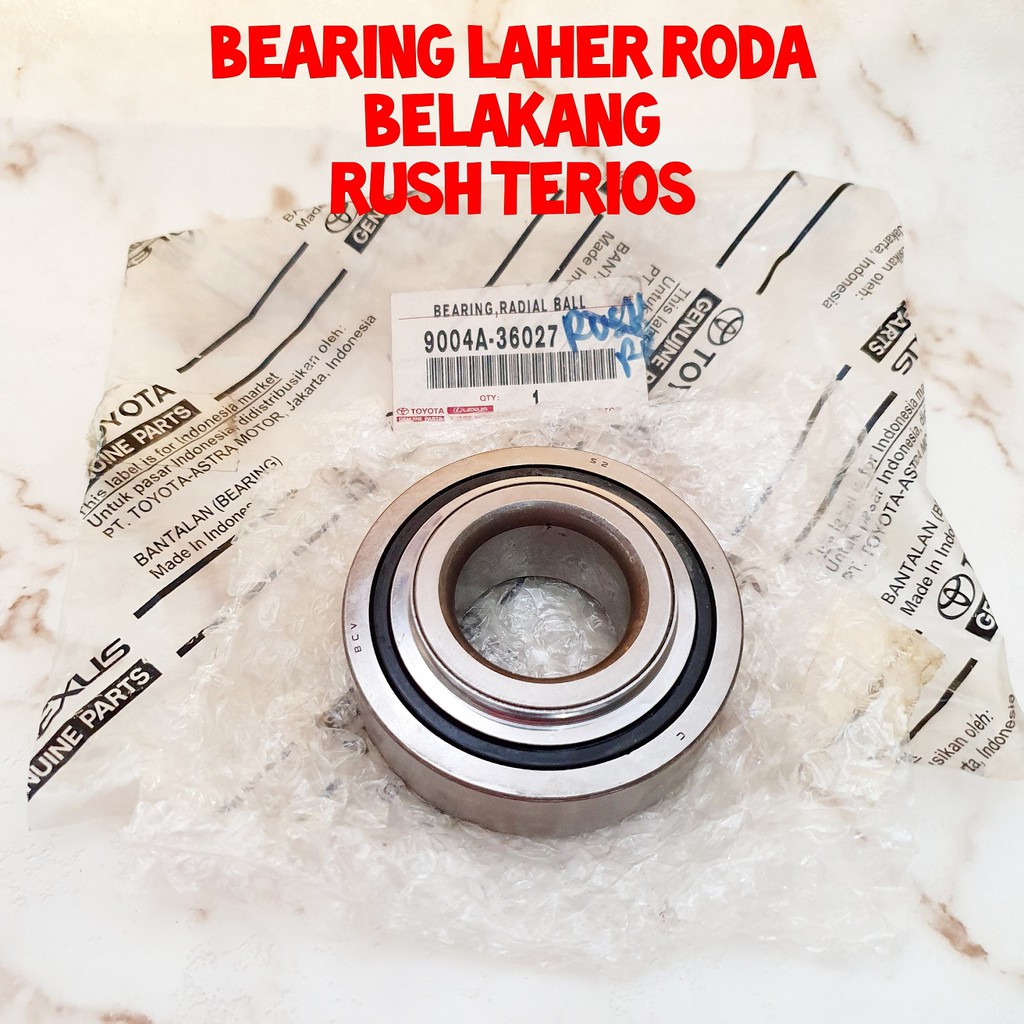 Jual BEARING LAHER RODA BELAKANG RUSH TERIOS LAMA ORIGINAL | Shopee ...
