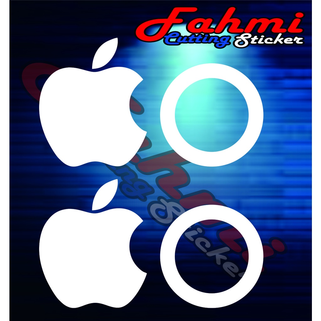 Jual sticker logo apple & ring | Shopee Indonesia
