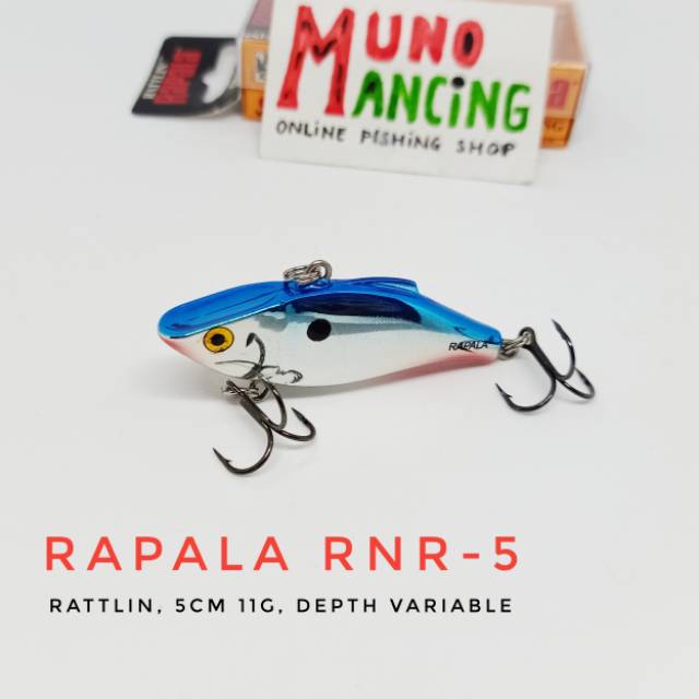 minow rapalla rattlin / umpan minow / rapalla