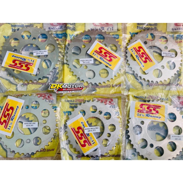 Jual Gear Gir Belakang SSS TRIPLE S 415 40 41 42 43 44 45 MEGAPRO GL CB