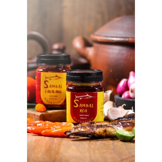 Jual SAMBAL ROA ASAP 200GRAM (ASLI MANADO) | Shopee Indonesia