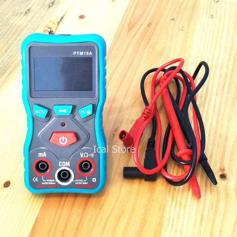 Jual Multimeter Digital PTM19A True RMS - Full Auto Multitester ...