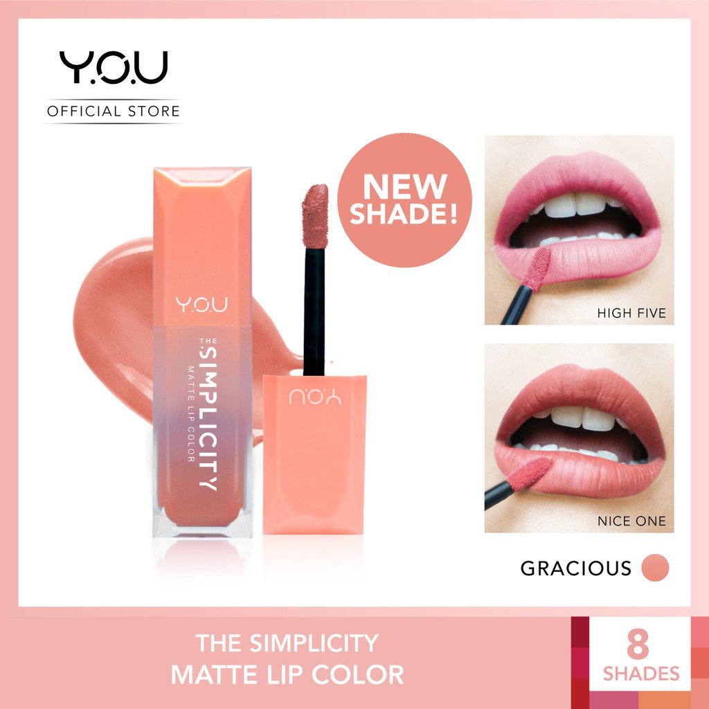 Jual YOU Simplicity Matte Lip Color | Shopee Indonesia