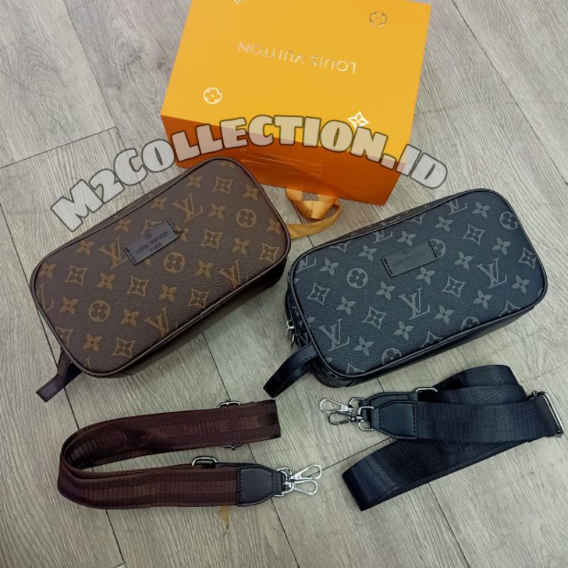 Clutch louis vuitton, Fesyen Pria, Tas & Dompet , Dompet di Carousell