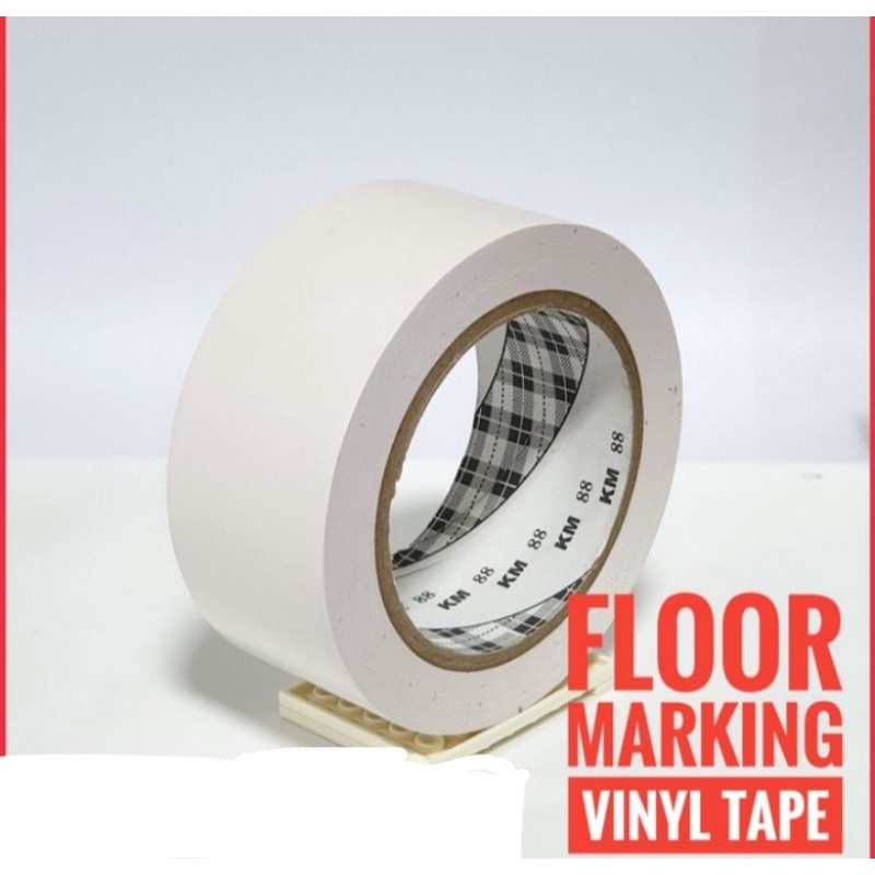 Jual Lakban Vinyl Tape / Marking Tape Lantay / floor Marking Garis