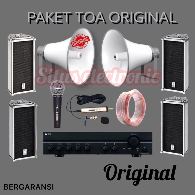 Harga toa 2024 sound system