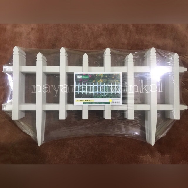 Jual Tanaman Pagar Plastik Putih Pagar Taman Isi 5 Tipe Lisana | Shopee
