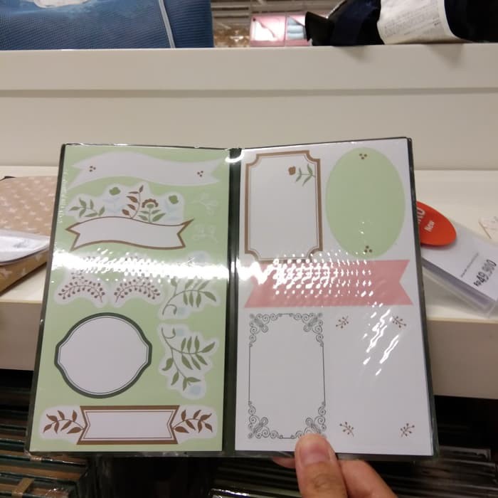 Jual IKEA 150pc label dekorasi stiker sticky notes dg folder stiker
