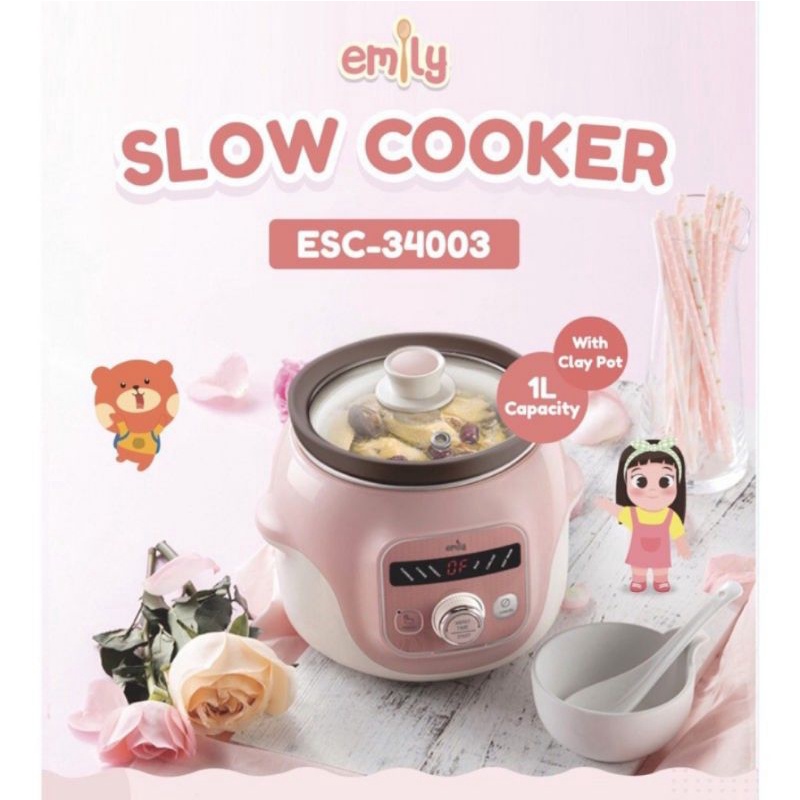 Jual EMILY Slow Cooker 1 Liter Shopee Indonesia