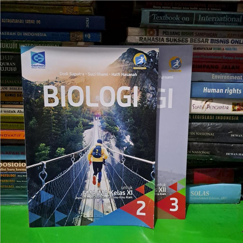 Jual BUKU BARU BIOLOGI KELAS 1/2/3 SMA GRAFINDO CETAKAN 2022 | Shopee ...