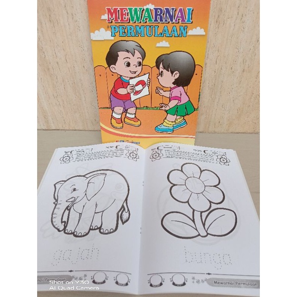 Jual Buku Mewarnai Anak Gambar Bagus Sederhana Paud dan TK (Uk. Besar