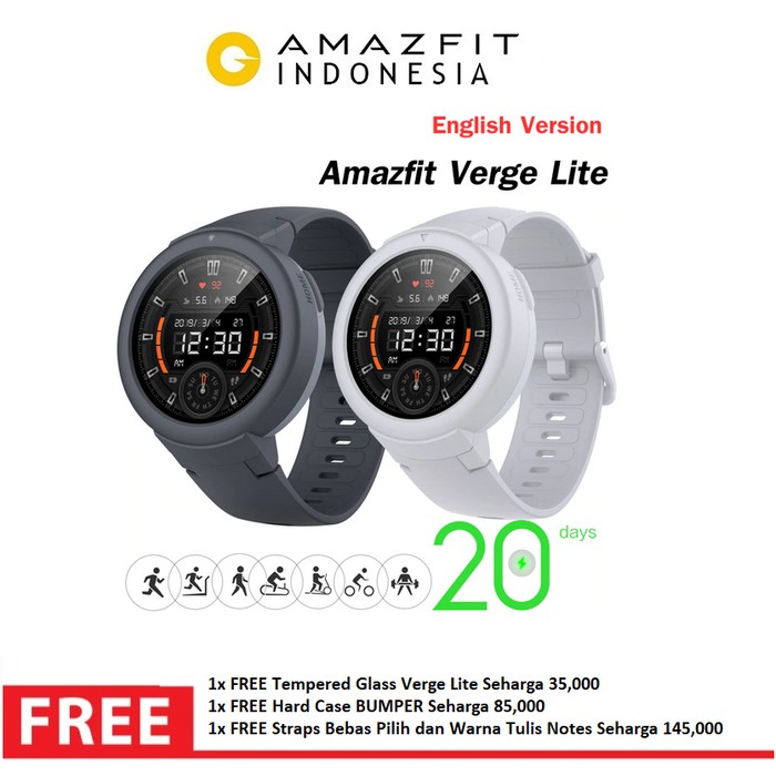 Amazfit verge best sale lite harga