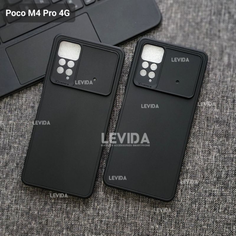 RankOne Cover Per POCO M4 Pro 4G: Custodia In TPU Con Design A CD E Texture Similpelle, Colore Nero