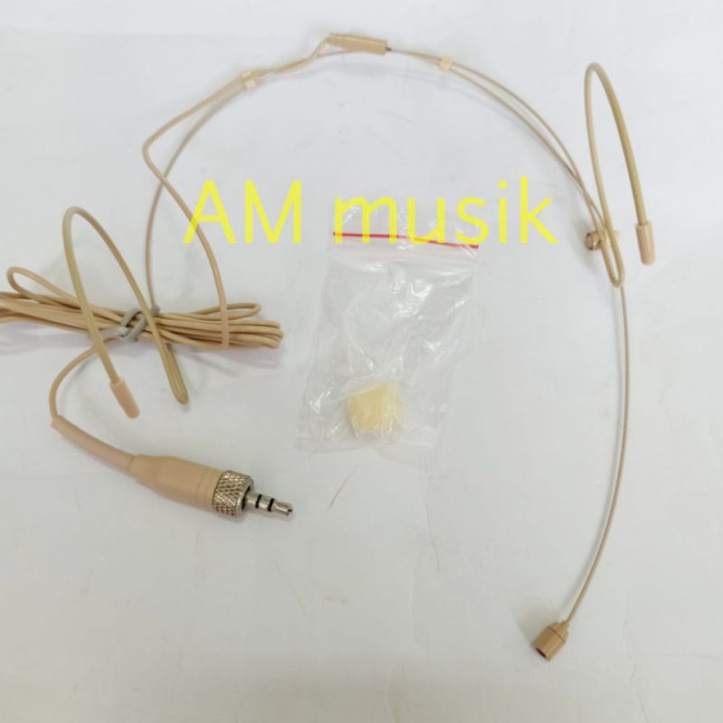 Jual MIC HEADSET LIDI DRAT LUAR MICROPHONE JACK STEREO MIC BANDO