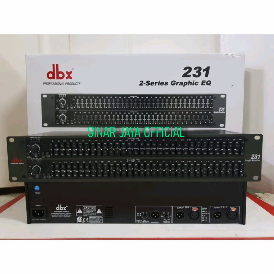 Jual Equalizer DBX 231/DBX231 ( 2 x 31 Channel ) | Shopee Indonesia