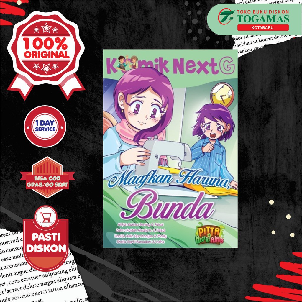 Jual KOMIK NEXT G MAAFKAN HARUNA BUNDA (REPUBLISH) | Shopee Indonesia