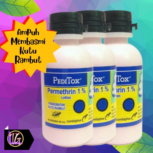 Jual Obat Kutu Rambut Peditox 50ml Shopee Indonesia 2541