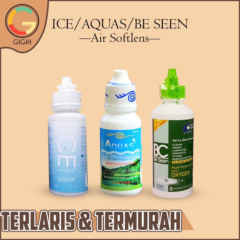 Jual AIR SOFTLENS SERIES 60ML 150ML ( BE SEEN / ICEE / AQUAS