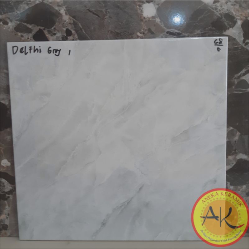 Jual Keramik Lantai Dinding Motif Marmer Glossy Kilap 40x40 Delphi Grey Shopee Indonesia 1712