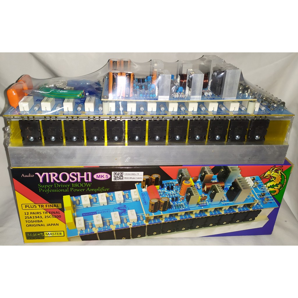 Jual KIT POWER YIROSHI MK5 MK 5 MK5 1800W AMPLIFIER PRODESIONAL
