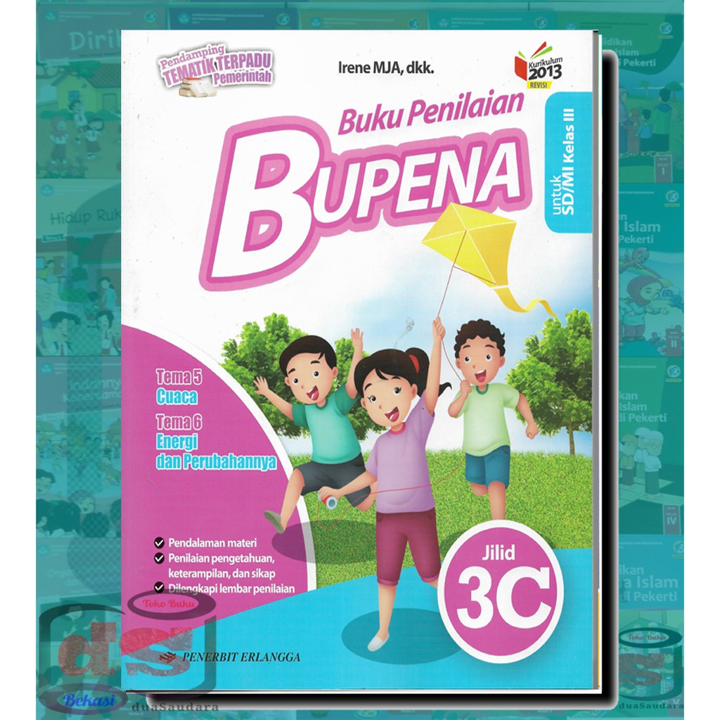 Jual Buku BUPENA 3C SD/MI Kelas 3 SD Tema 5 dan Tema 6 PENDAMPING ...