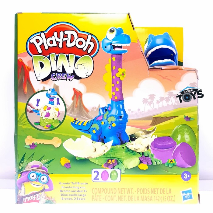 Play-Doh Dino Crew Bronto Long Cou, Dinosaure po…