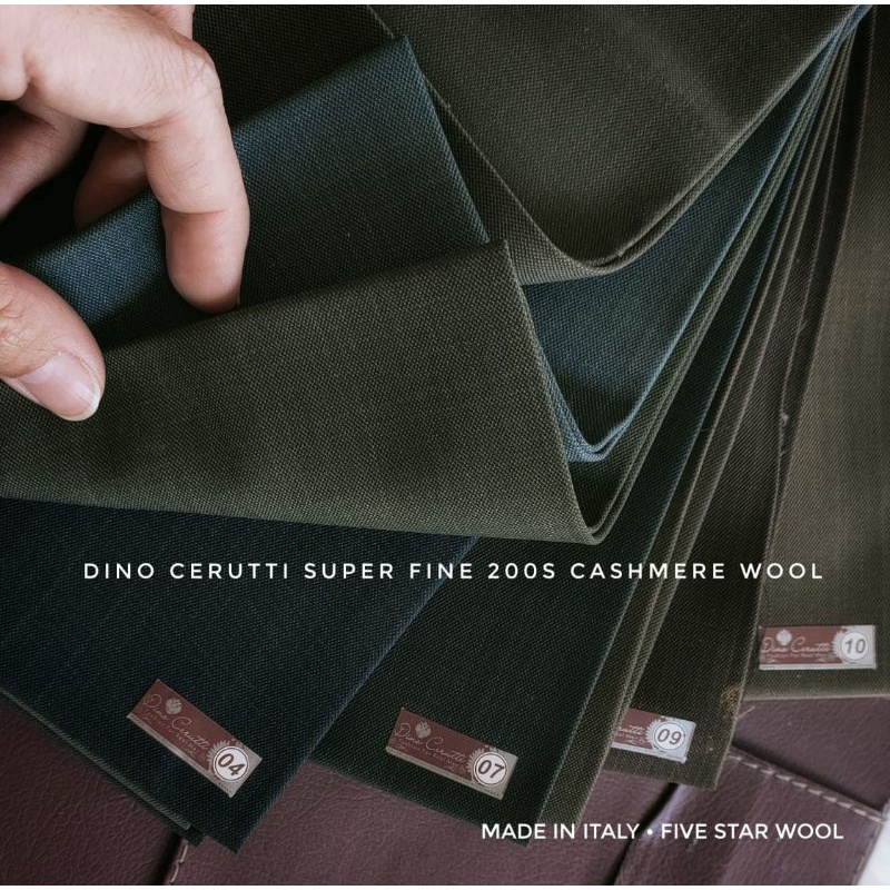Jual Kain Jas Celana Wool Pemda Cashmere Silk Dino Cerutti | Shopee