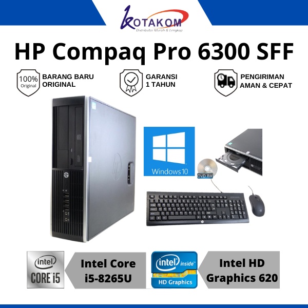 Jual PC MURAH HP Compaq Pro 6300 SFF Core i5-3470 - Ram 4GB - 250GB ...