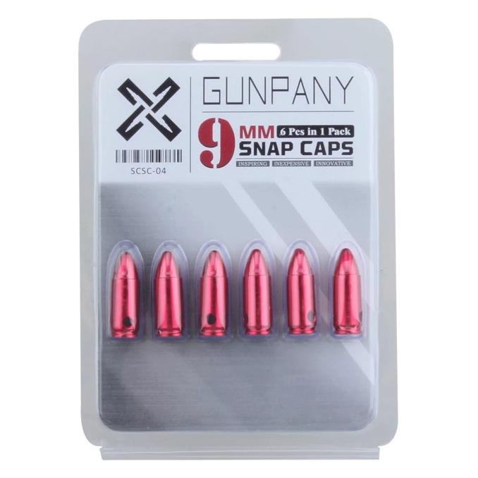 Jual TERBARU !!! 9mm Snap Caps (Dummy Rounds) for dry firing practice