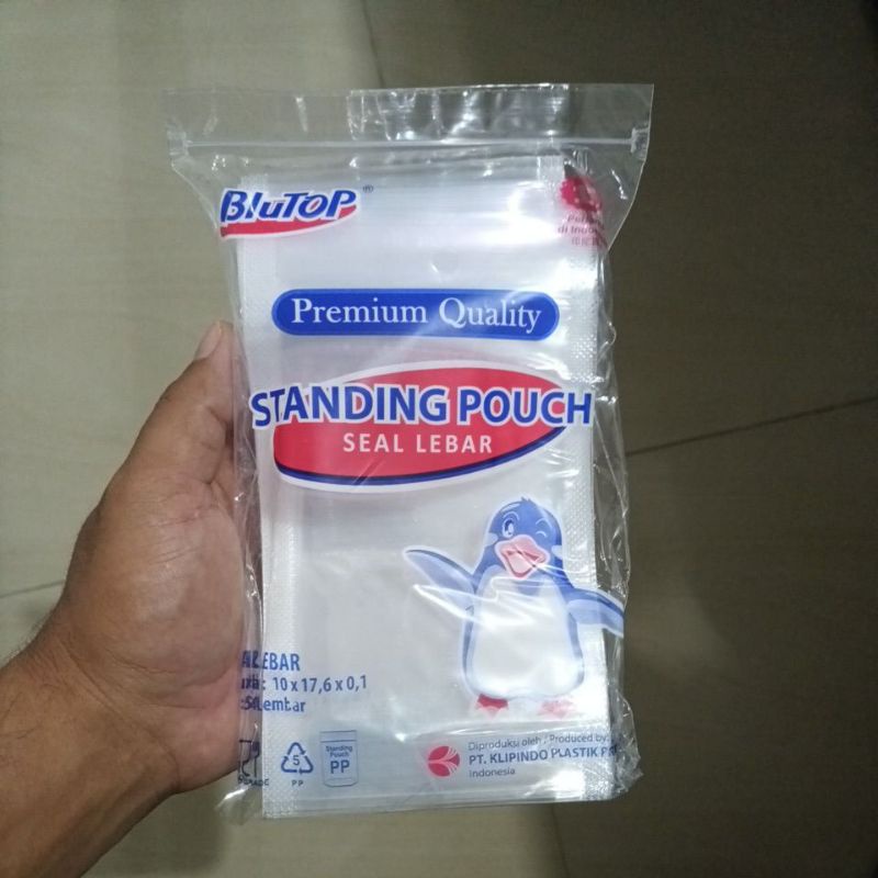 Jual Plastik Standing Pouch X Blutop Shopee Indonesia