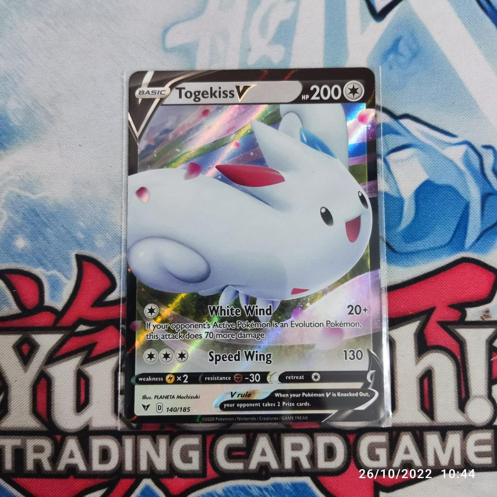 Togekiss V 140/185 - Pokemon enkeltkort fra SWSH Vivid Voltage