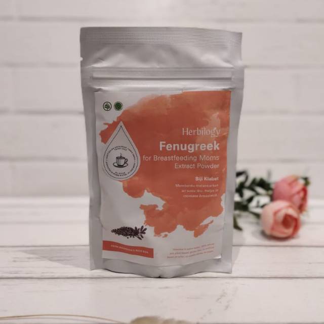 Jual Herbilogy Fenugreek (Biji Klabet) Extract Powder 100 gr | Shopee ...