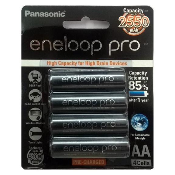 Jual Panasonic Eneloop Pro 2550mah 4xaa Rechargeable Ni Mh Battery