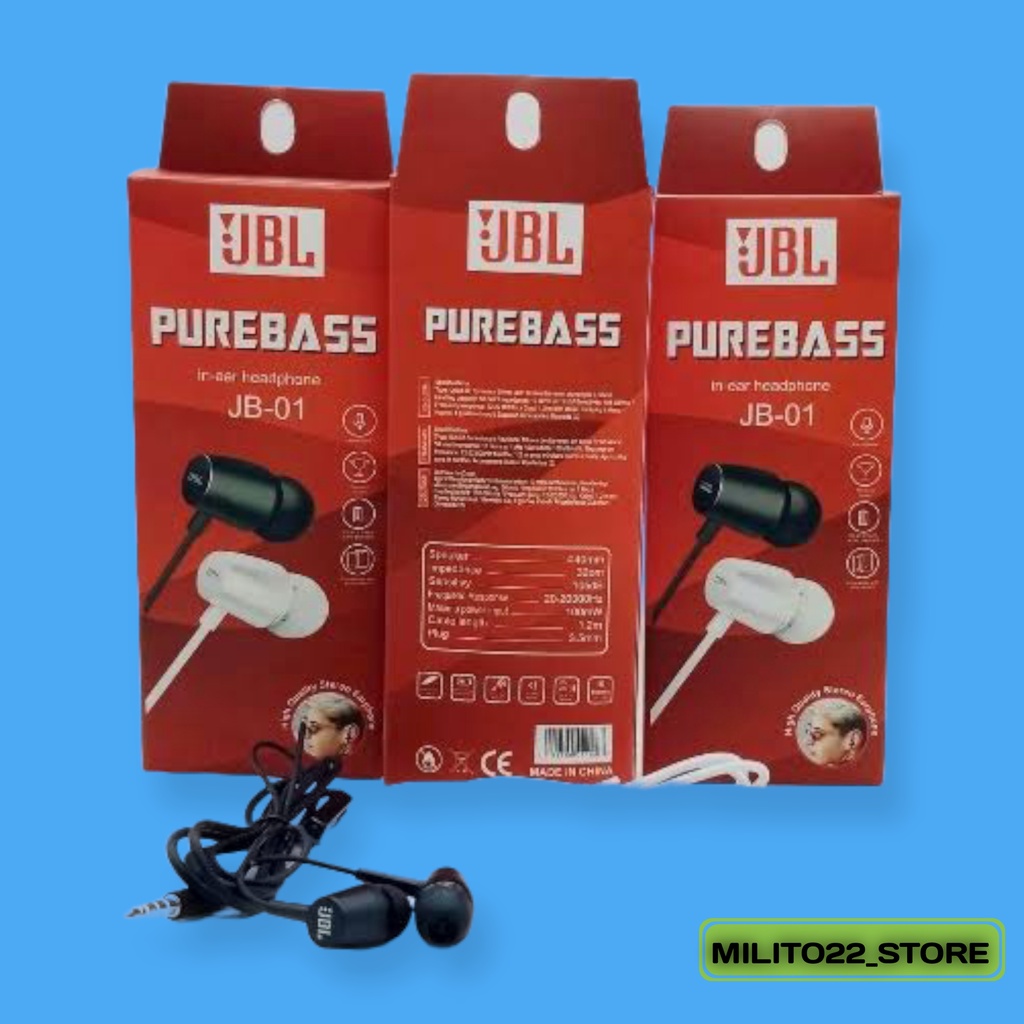 Jbl pure bass jb 01 hot sale