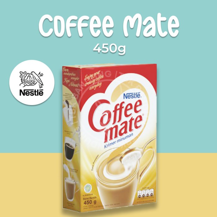 Jual Krimer- Nestle Coffee Mate Creamer 450G Krimer Kopi -Krimer ...