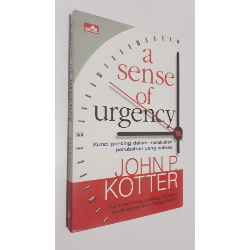 Jual Buku a sense of urgency John Kotter | Shopee Indonesia