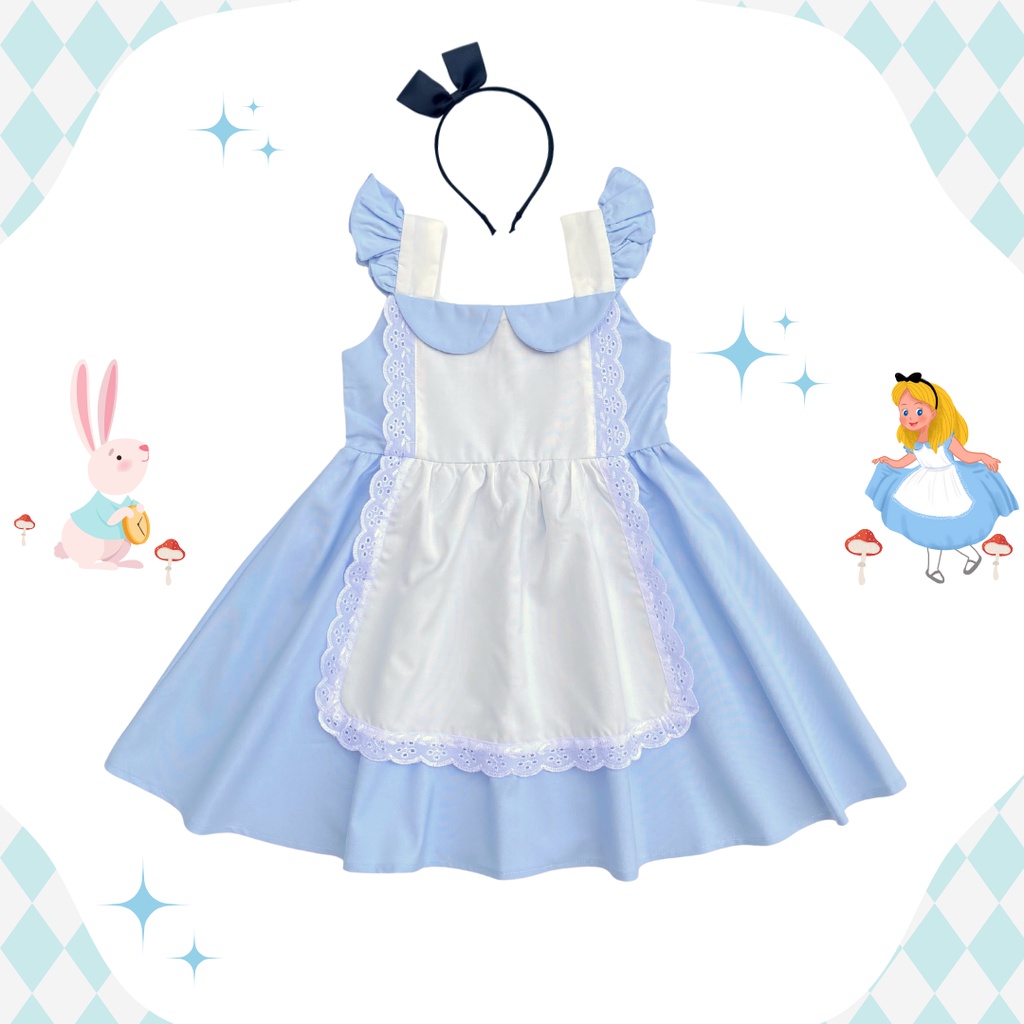 Jual ALICE IN WONDERLAND DRESS / DISNEY PRINCESS COLLECTIONS DRESS