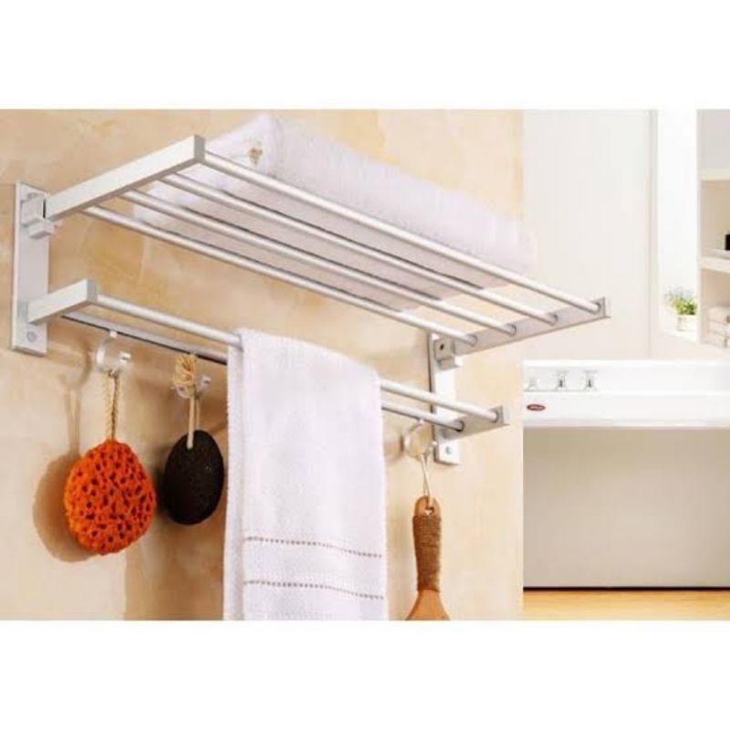 Jual Qori Store - Rak Handuk / Rak Gantungan Kamar Mandi Multifungsi ...