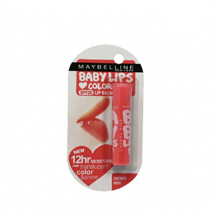 Jual Maybelline Baby Lips Color Lip Balm Cherry Kiss Shopee Indonesia