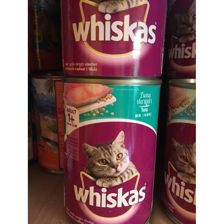 Jual Whiskas Kaleng Tuna 400gram Makanan Kucing Basah Shopee Indonesia