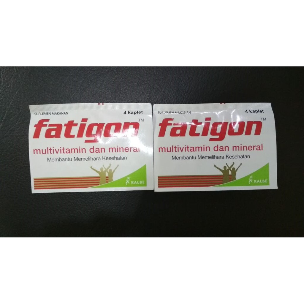 Jual FATIGON MULTIVITAMIN ISI 4 TABLET | Shopee Indonesia