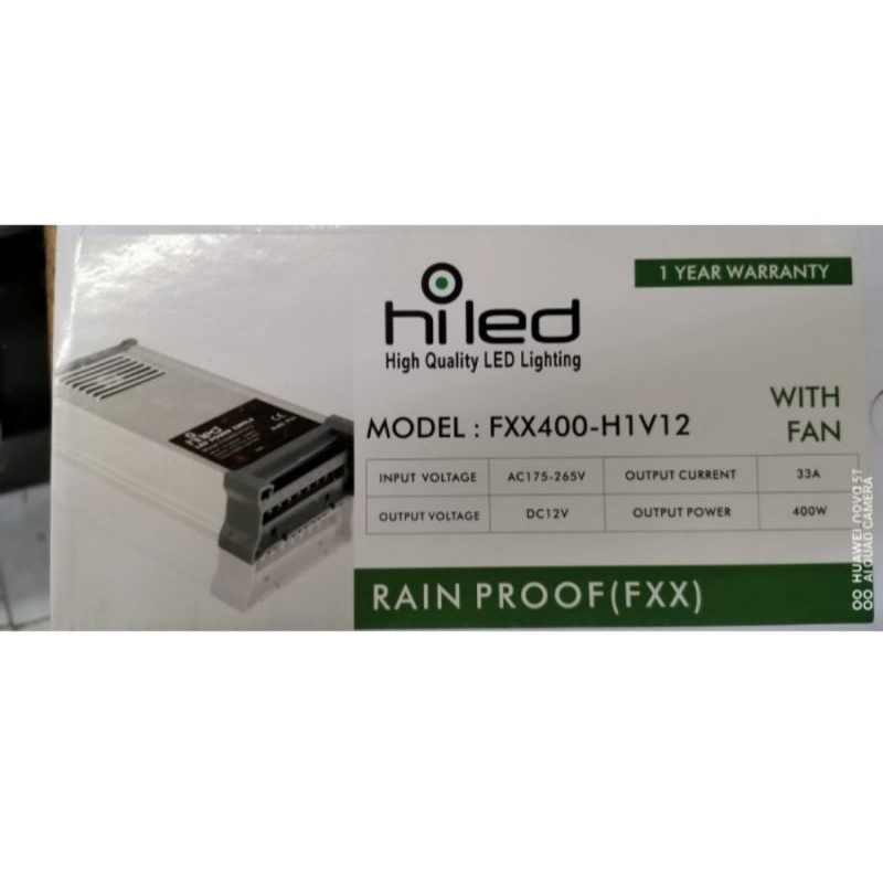 Jual ADAPTOR SWITCHING HI-LED 12V 33,3AH. OUTDOOR (FXX) | Shopee Indonesia