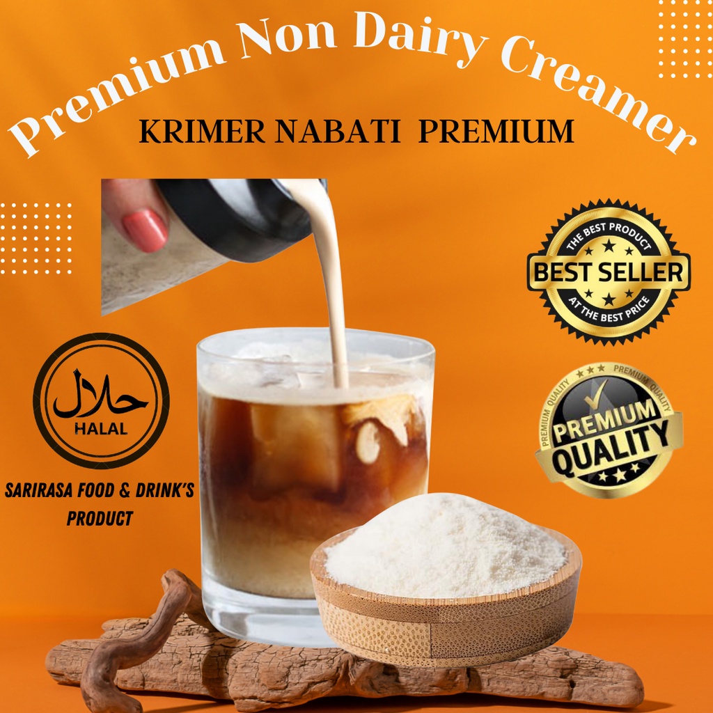 Jual 500 Gr Creamer Bubuk Premium And Reguler Super Non Dairy Creamer Creamer Nabati Krimer 6912