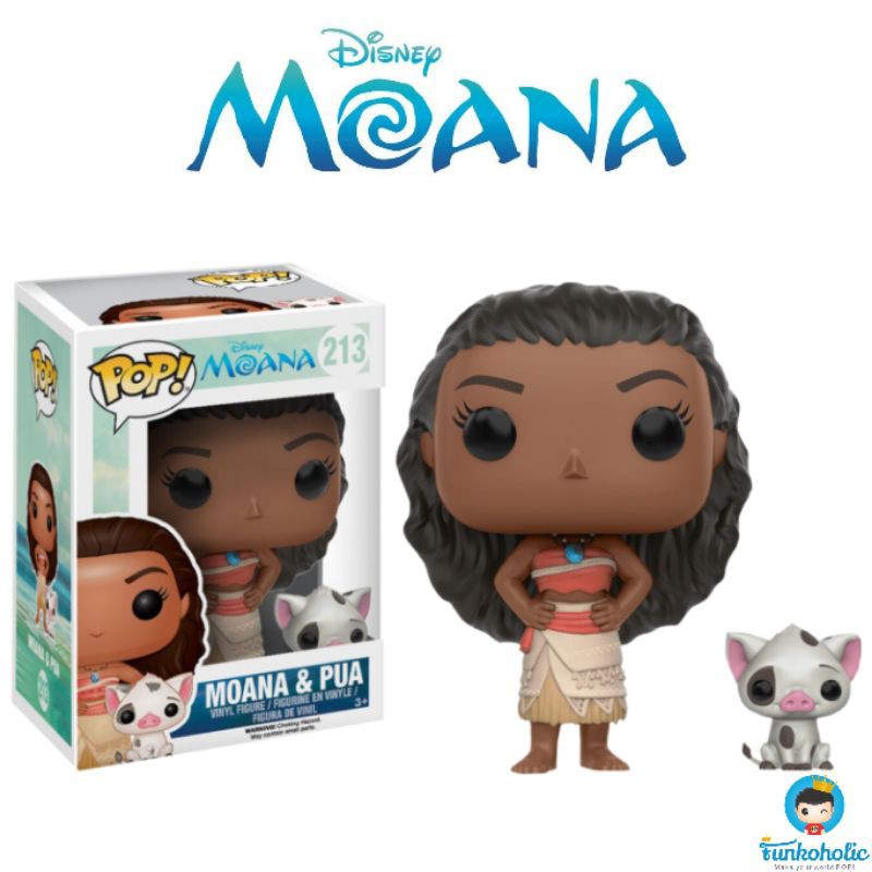 Jual Funko POP! Disney Moana - Moana & Pua #213 | Shopee Indonesia