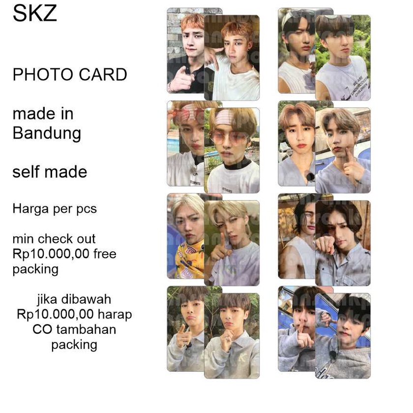 Jual photocard straykids skz no easy ver. | Shopee Indonesia