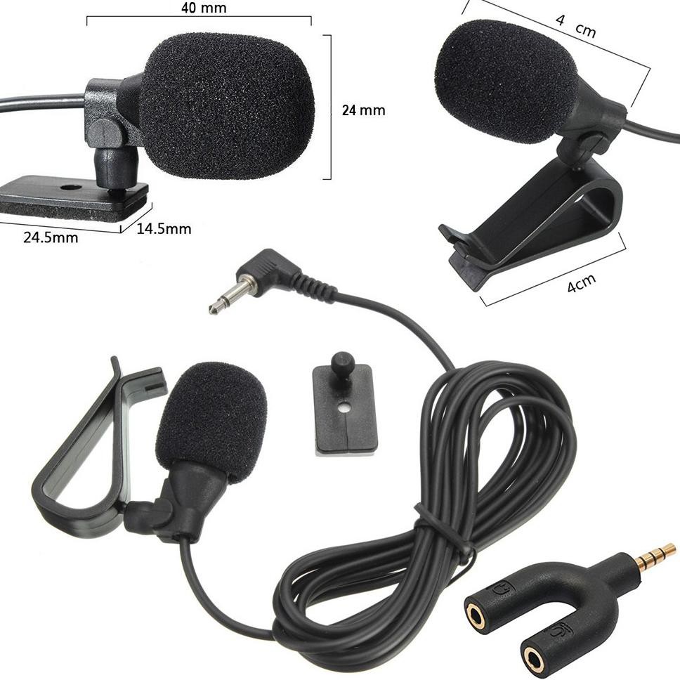 Jual PAKET Mic HP Clip On 3 Meter Microphone External Handphone